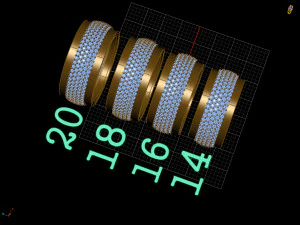 wedding ring 3D Print Model