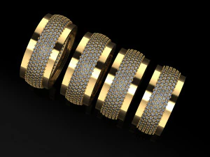 wedding ring 3D Print Model