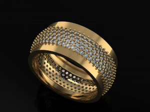 wedding ring 3D Print Model
