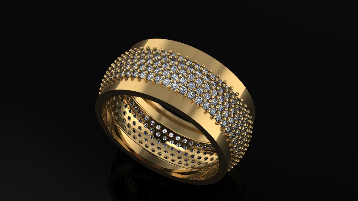 wedding ring 3D Print Model