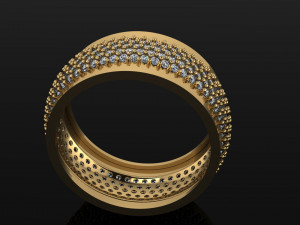 wedding ring Model do druku 3D