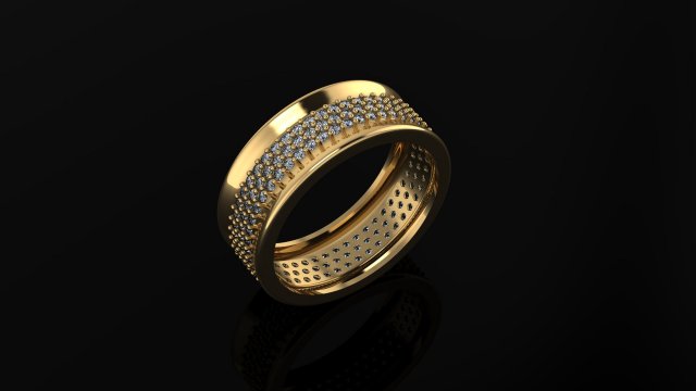 wedding ring 3D Принт Модель .c4d .max .obj .3ds .fbx .stl .blend 