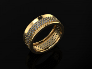 wedding ring 3D Print Model