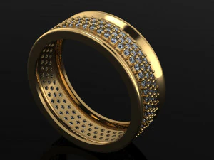 wedding ring 3D Print Model