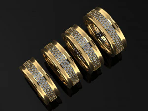 wedding ring 3D Print Model