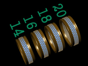 wedding ring 3D Принт Модель