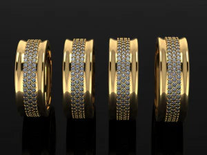 wedding ring 3D Print Model