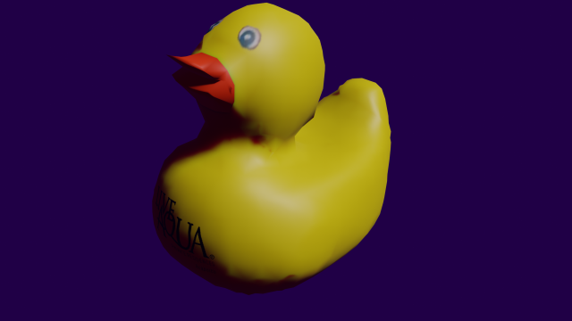 Pato de hule 3D Model .c4d .max .obj .3ds .fbx .stl .blend 