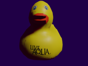 Pato de hule 3D Model