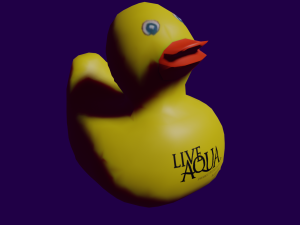 Pato de hule 3D Model