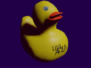 Pato de hule 3D Model