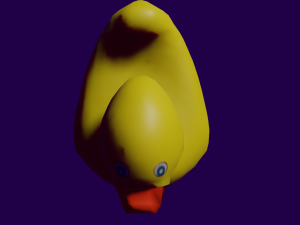 Pato de hule 3D Model