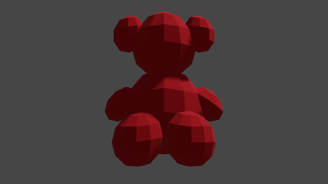 Bear 3D 모델 .c4d .max .obj .3ds .fbx .stl .blend 