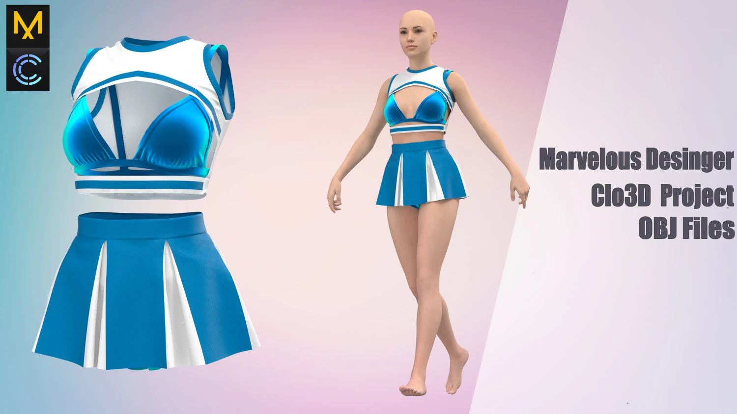 10 Clo3D -Zprj - OBJ -FBX 3D Model .c4d .max .obj .3ds .fbx .stl .blend