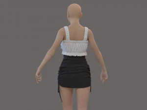 9 Clo3D -Zprj - OBJ -FBX 3D Model