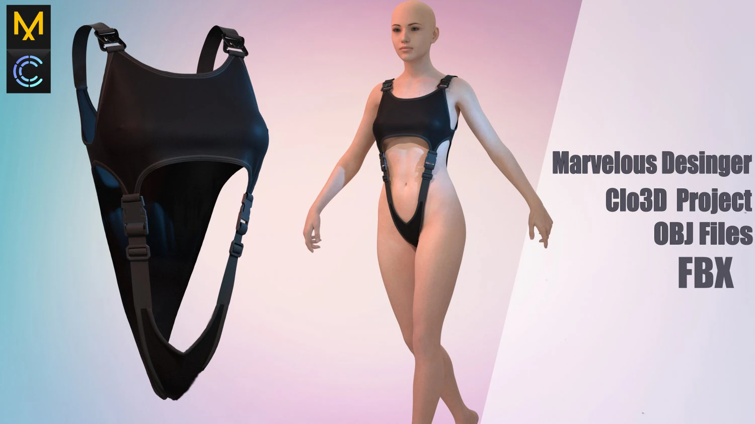 8 Clo3D -Zprj - OBJ -FBX 3D Model .c4d .max .obj .3ds .fbx .stl .blend 