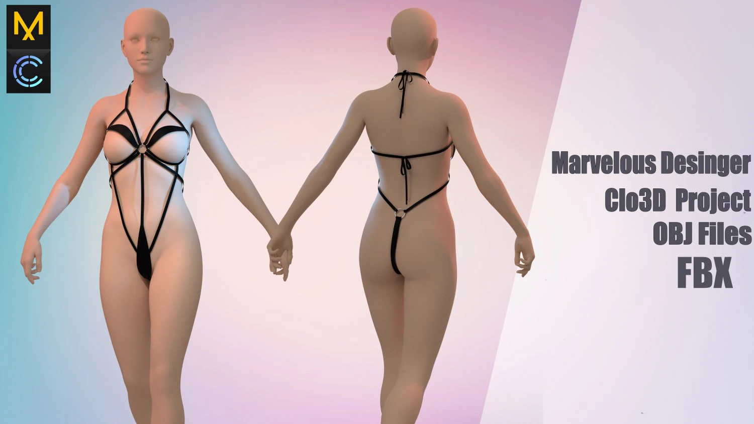 7 Clo3D -Zprj - OBJ -FBX 3D Model .c4d .max .obj .3ds .fbx .stl .blend 