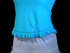 6 Clo3D -Zprj - OBJ -FBX 3D Model
