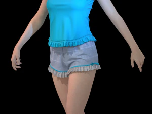 6 Clo3D -Zprj - OBJ -FBX 3D Model