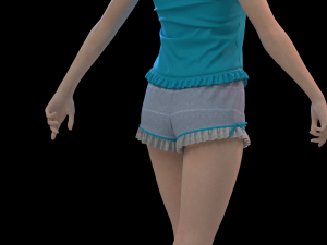 6 Clo3D -Zprj - OBJ -FBX 3D मॉडल