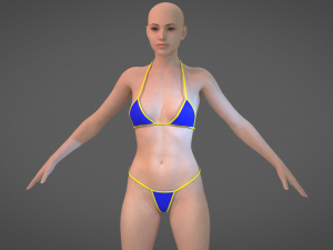 5 Clo3D -Zprj - OBJ -FBX 3D Модель