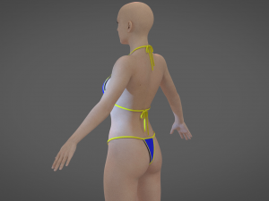 5 Clo3D -Zprj - OBJ -FBX 3D Модель