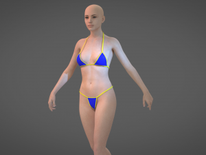 5 Clo3D -Zprj - OBJ -FBX 3D Модель