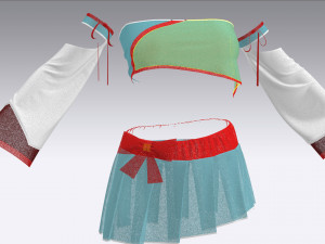 4 Clo3D -Zprj - OBJ -FBX Modèle 3D