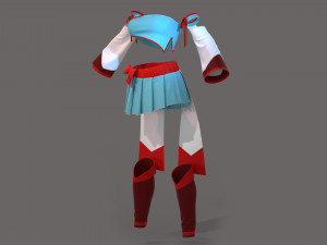 4 Clo3D -Zprj - OBJ -FBX Modèle 3D