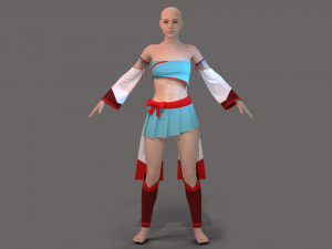 4 Clo3D -Zprj - OBJ -FBX Modèle 3D