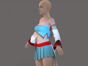 4 Clo3D -Zprj - OBJ -FBX Modèle 3D
