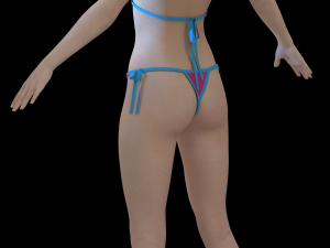 3 Clo3D -Zprj - OBJ -FBX 3D 模型