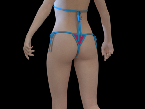 3 Clo3D -Zprj - OBJ -FBX 3D 模型