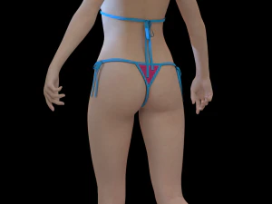 3 Clo3D -Zprj - OBJ -FBX 3D Model