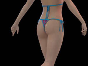 3 Clo3D -Zprj - OBJ -FBX 3D 模型
