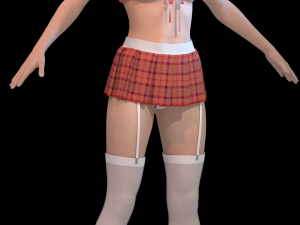 2 Clo3D -Zprj - OBJ -FBX 3D Model