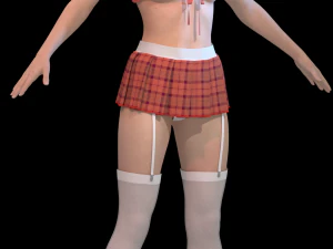 2 Clo3D -Zprj - OBJ -FBX 3D Model