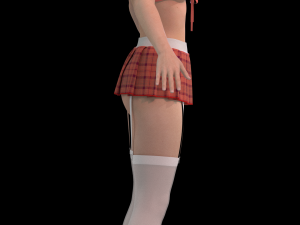 2 Clo3D -Zprj - OBJ -FBX 3D Model