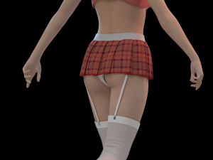 2 Clo3D -Zprj - OBJ -FBX 3D Model