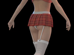 2 Clo3D -Zprj - OBJ -FBX 3D Model