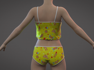 1 Clo3D -Zprj - OBJ -FBX 3D 模型