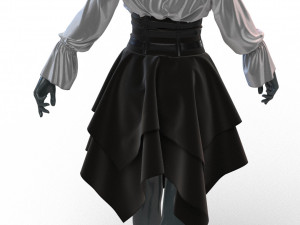 11 Clo3D -Zprj - OBJ -FBX 3D Model