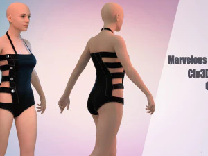 11 Clo3D -Zprj - OBJ -FBX 3D 모델