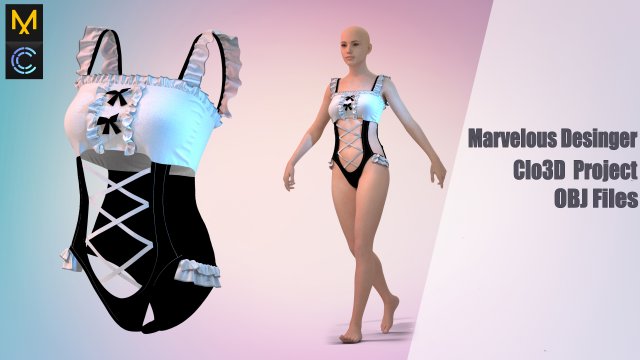 12 Clo3D -Zprj - OBJ -FBX 3Dモデル .c4d .max .obj .3ds .fbx .stl .blend 