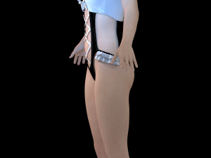 12 Clo3D -Zprj - OBJ -FBX 3Dモデル