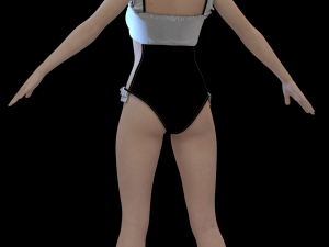 12 Clo3D -Zprj - OBJ -FBX 3Dモデル