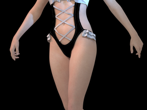 12 Clo3D -Zprj - OBJ -FBX 3Dモデル