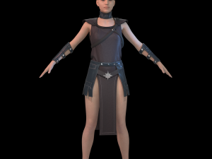 13 Clo3D -Zprj - OBJ -FBX 3D Модель
