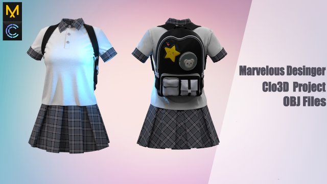 14 Clo3D -Zprj - OBJ -FBX 3D Model .c4d .max .obj .3ds .fbx .stl .blend 