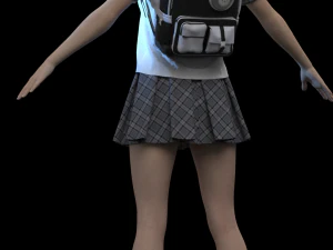 14 Clo3D -Zprj - OBJ -FBX 3D Model
